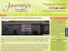 Tablet Screenshot of journeysholistichealth.com